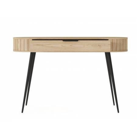 Toaletka z szufladą ryflowana dąb cremona 120 cm 2D1S LAVIA